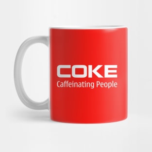 Coke Caffeinating People Mug